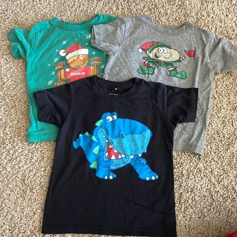 Bundle of 3 Rogue Fitness Toddler tees